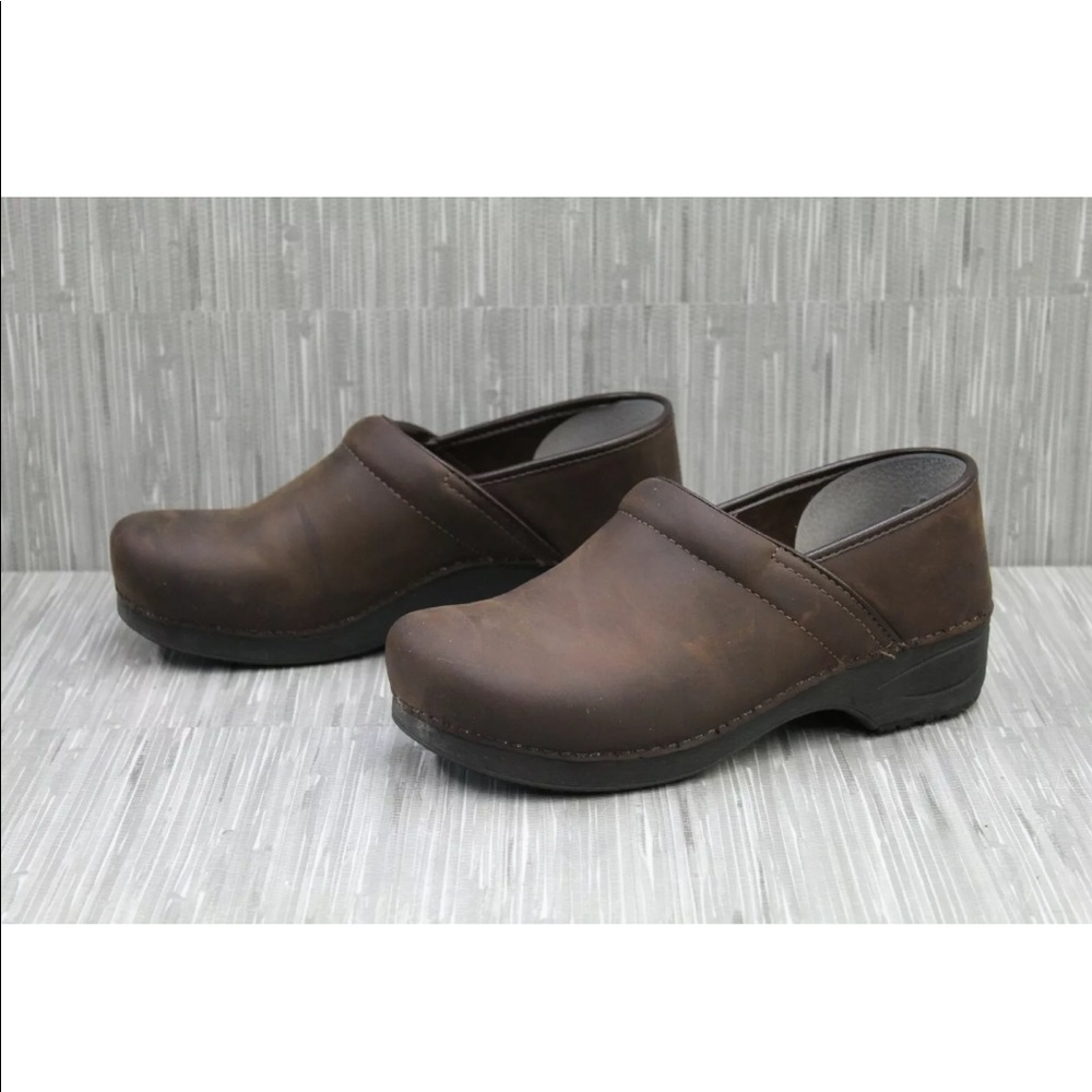 Dansko Antique Leather Clogs Men’s 43